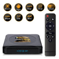Android HD network player set-top box with RK3318 processor, 4GB RAM, 64GB storage, HDMI output