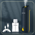 50ml rechargeable automatic aromatherapy diffuser with timer on a bathroom counter