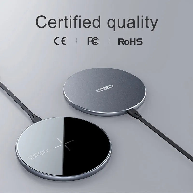 MagSlim NKT06 black magnetic wireless charging pad for mobile phones