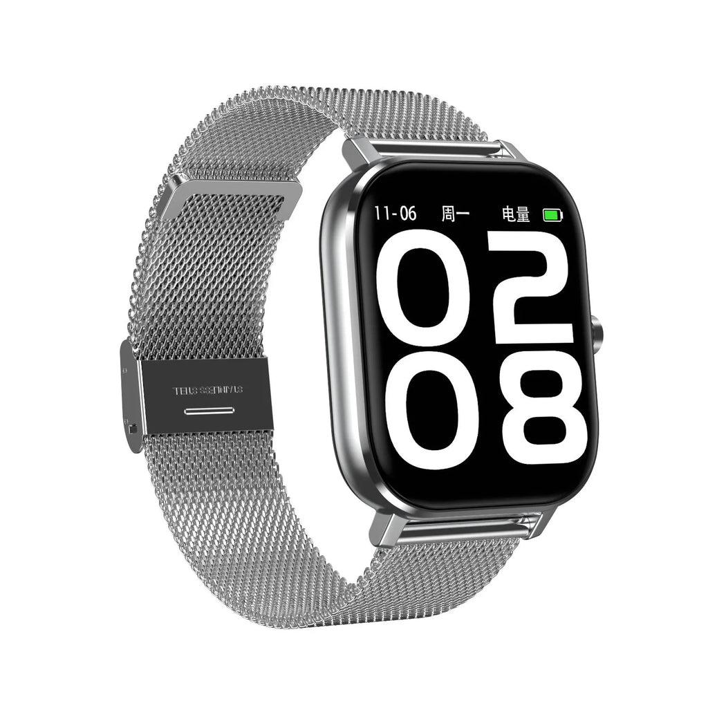 Smart health bracelet with ECG and blood pressure monitoring on wrist