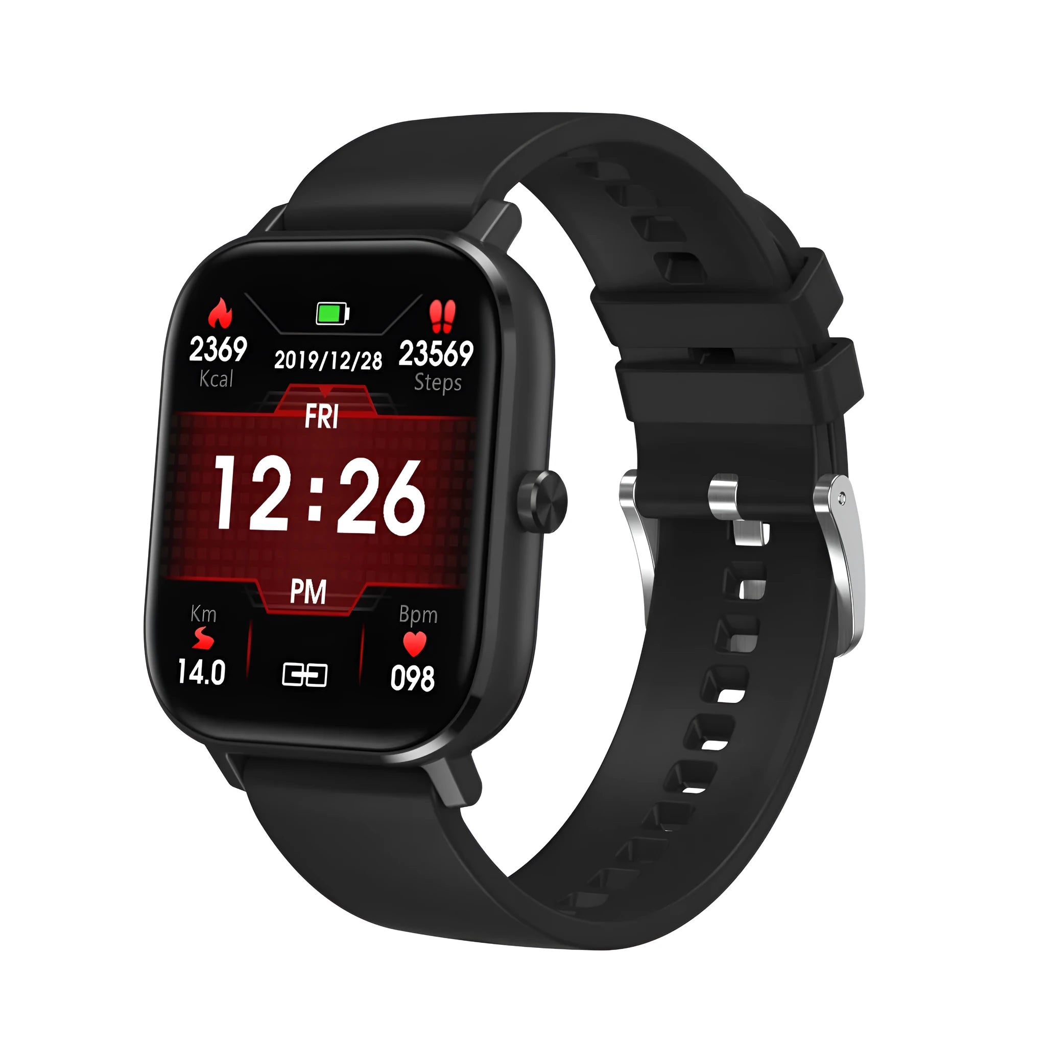 Smart health bracelet with ECG and blood pressure monitoring on wrist