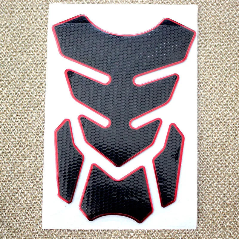 3D King Kong PVC soft rubber motorcycle decal sticker set in silver edge colour, 19x14cm