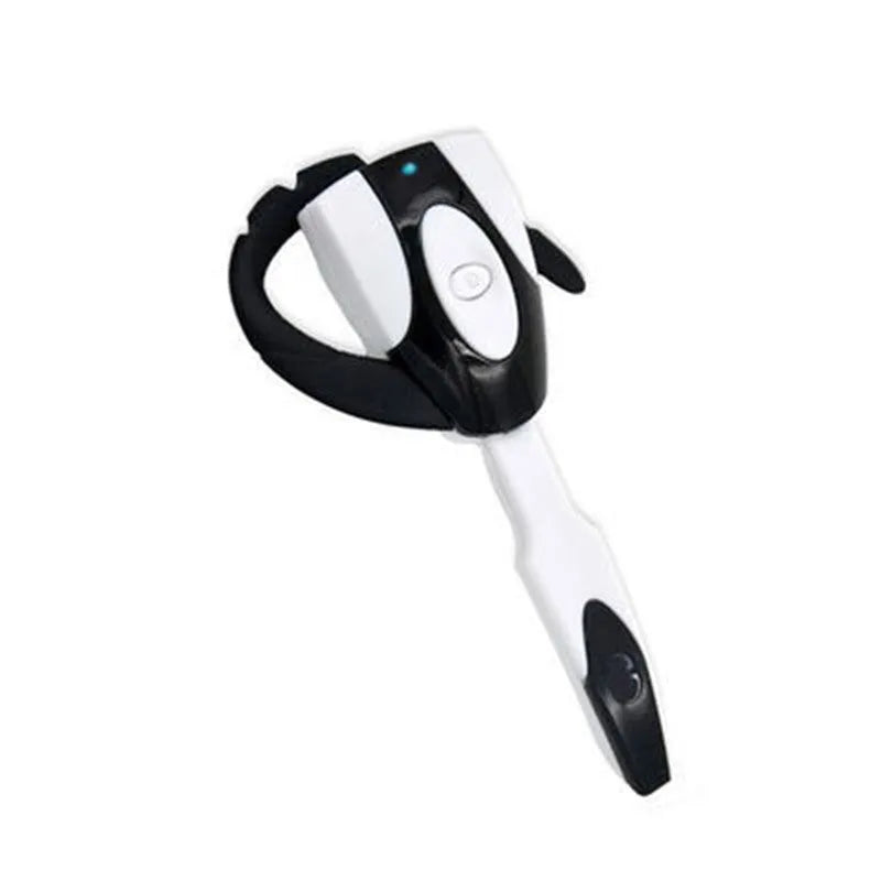 Single ear Bluetooth business headset in black hanging ear design