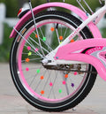 Bag of mixed colour children's bicycle decorations made of plastic or resin for outdoor cycling