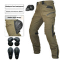 Motorcycle four seasons cycling pants waterproof windproof with protective gear