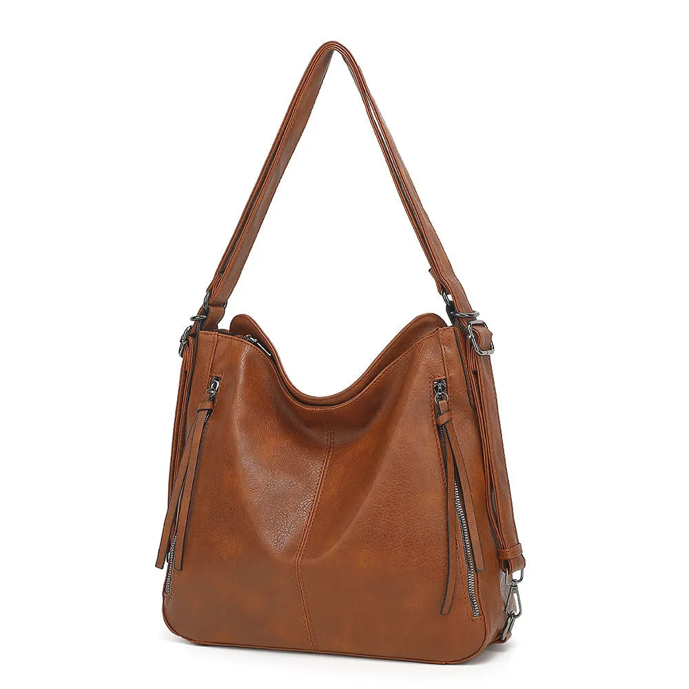 Travel multi-functional shoulder messenger bag in PU with square vertical shape and sandwich pocket, available in multiple colours
