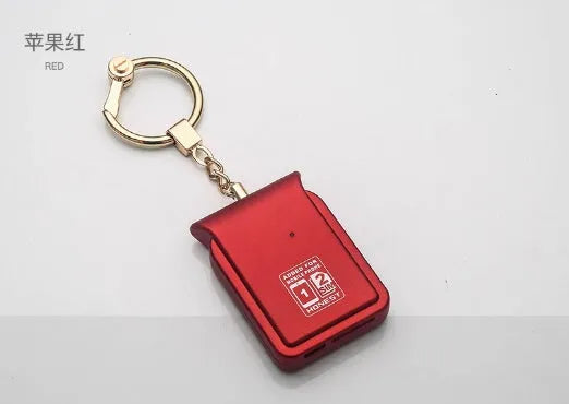 Bluetooth dual SIM adapter keychain for iOS with multiple colour options including black leather