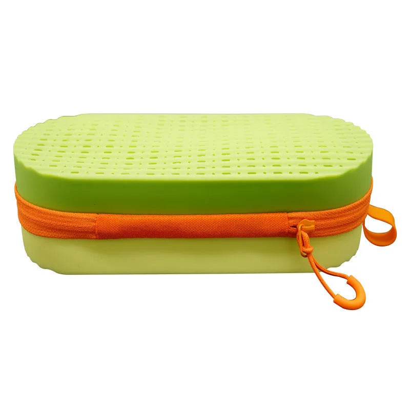 Silicone glasses case in modern simple design with dimensions 200x80x50mm