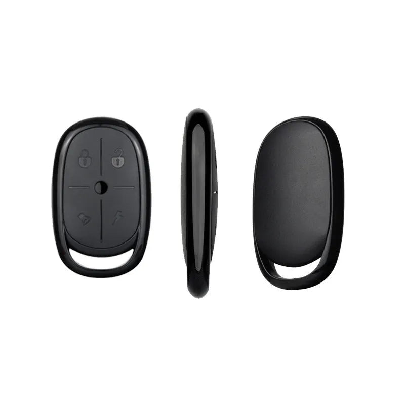 433MHz wireless car remote control with copying function showing 3-key button layout