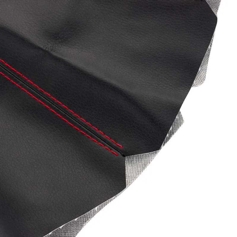 GM car gear lever PU leather dust cover in multiple colour options including black, blue and red variants