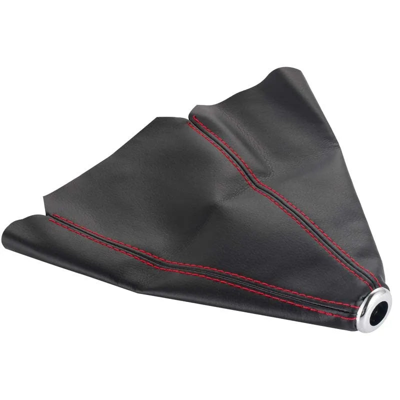 GM car gear lever PU leather dust cover in multiple colour options including black, blue and red variants