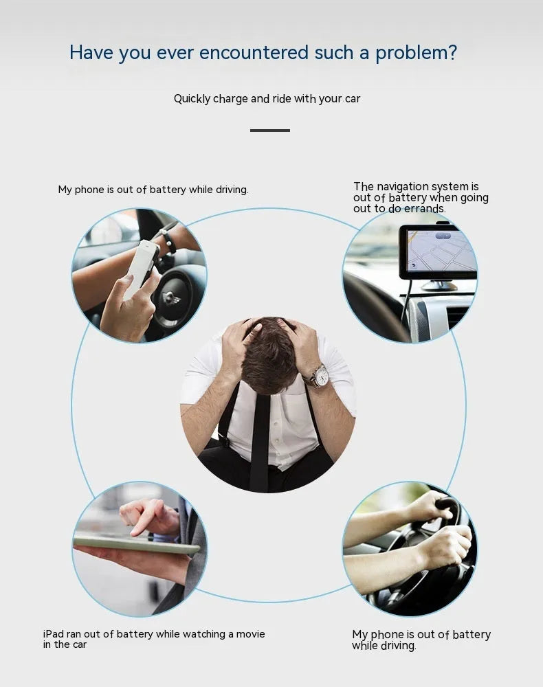 White QC30 car fast charger with single USB port and QC2.0 certification for vehicle use