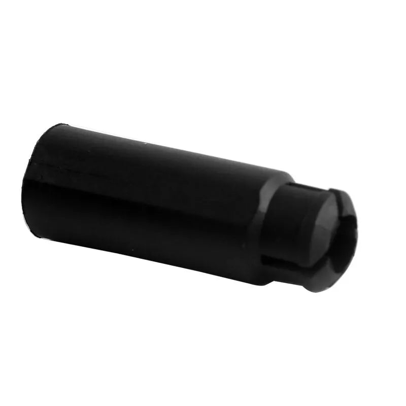 Black plastic gear lever accessory parts for Vauxhall Opel Saifeili, shown next to a scale.