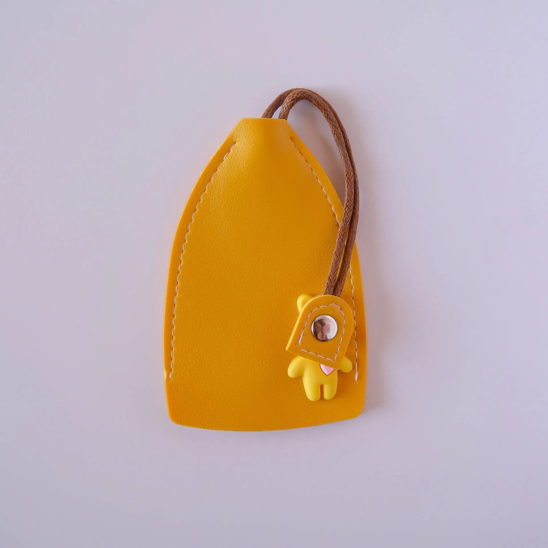 Universal large capacity car key case in five colour options with PU leather construction