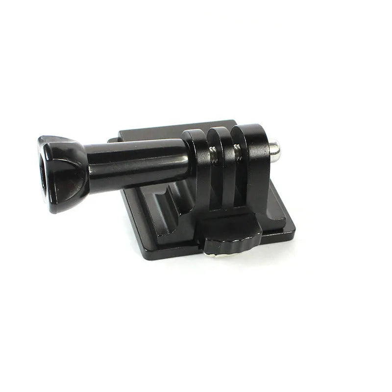 Black aluminium alloy helmet holder extension rod with quick release bracket for GoPro Hero 3 and Hero 4 cameras