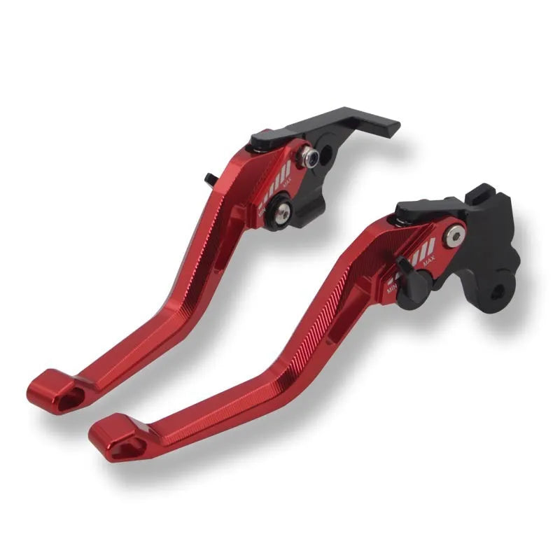 Motorcycle two-finger clutch rod kit with metal construction and multiple colour options