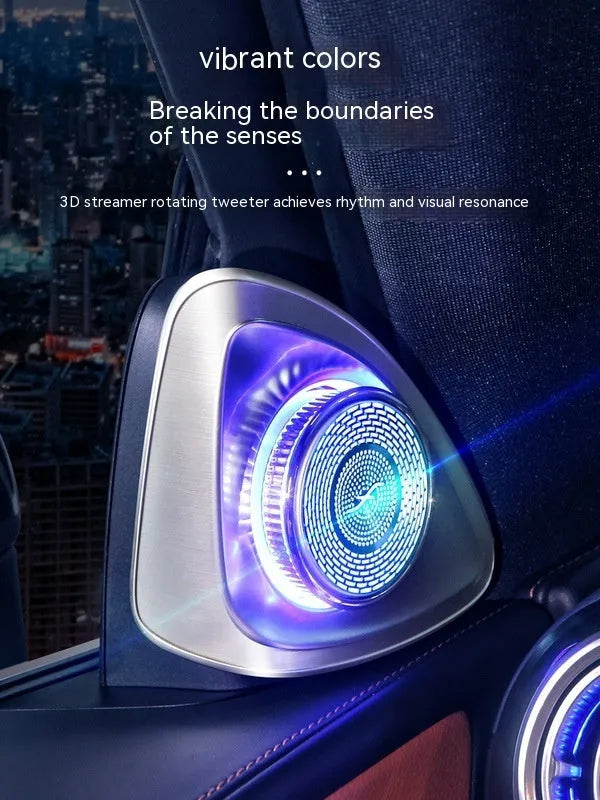 Burmester audio speaker pair for Mercedes-Benz GLC with rotating tweeter design