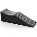 Black rectangular car protection mat for vehicle interior floor or boot.