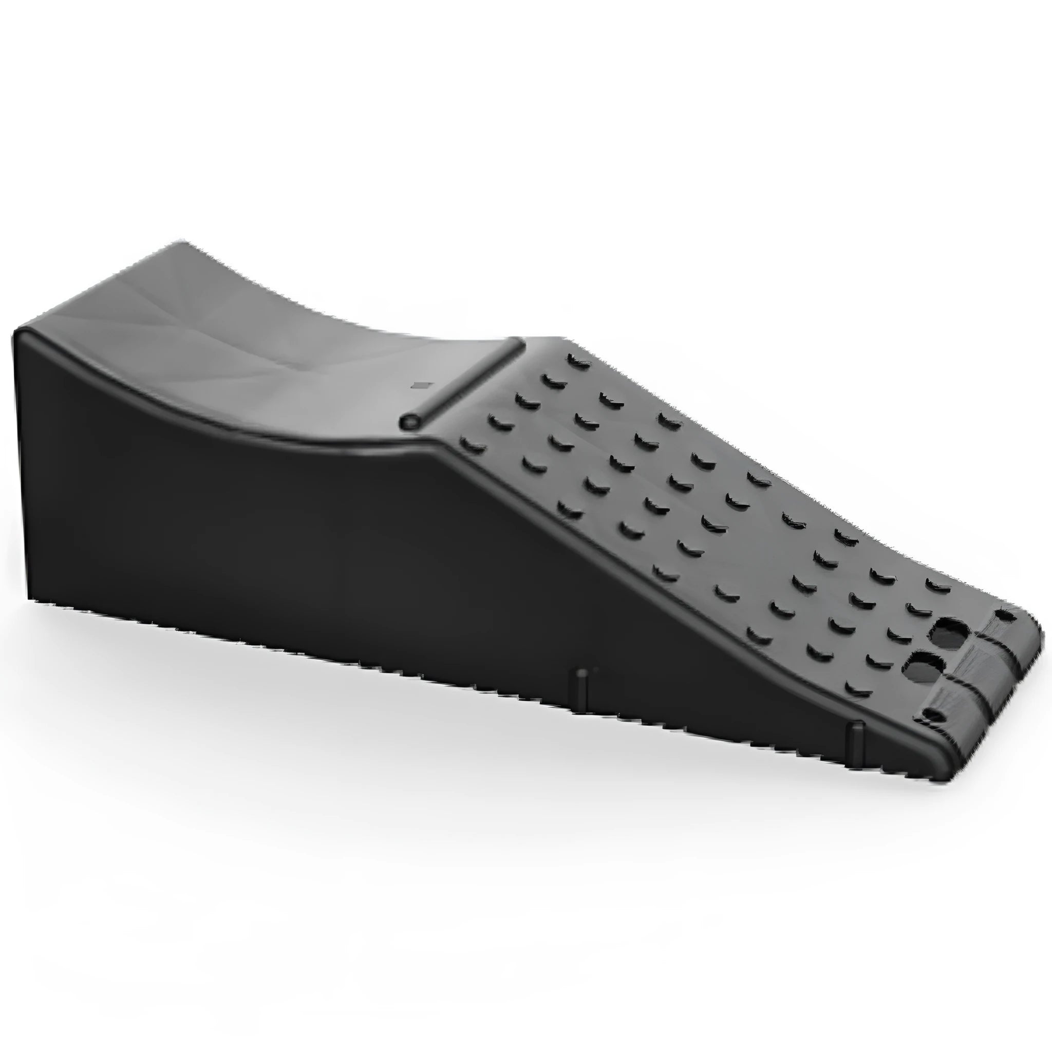Black rectangular car protection mat for vehicle interior floor or boot.