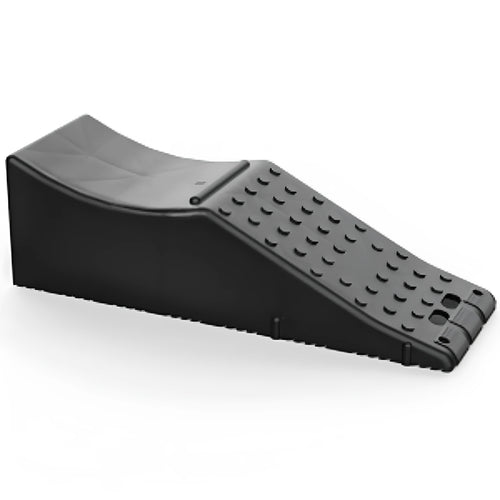 Black rectangular car protection mat for vehicle interior floor or boot.