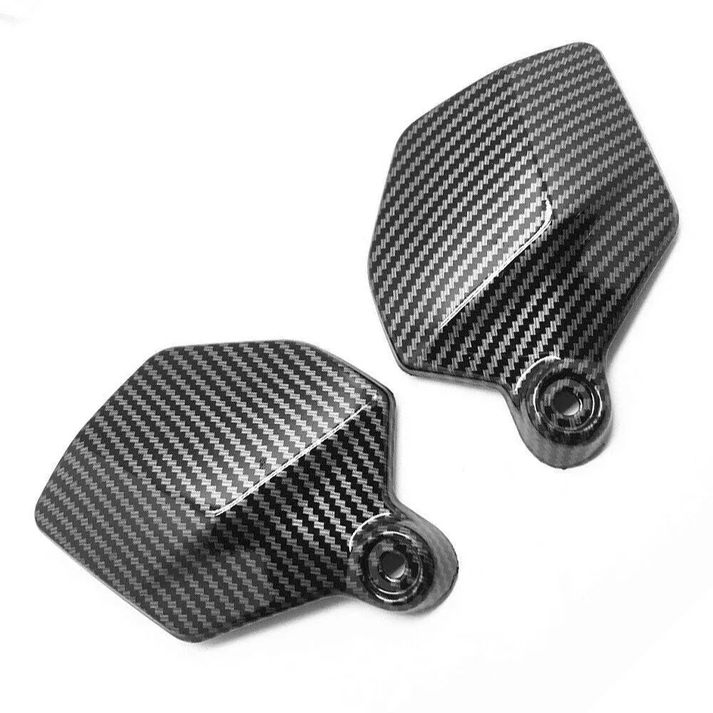 Carbon fiber black ABS side upper frame cover for Honda CBR1000RR 2017-2019, pair of two panels