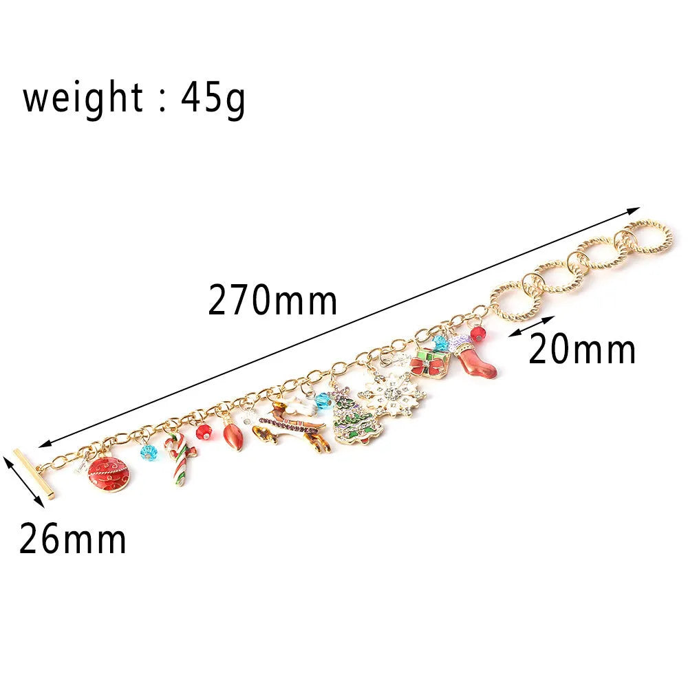 Halloween alloy bracelet with electroplating, chain length 200 mm, Style A and Style B options