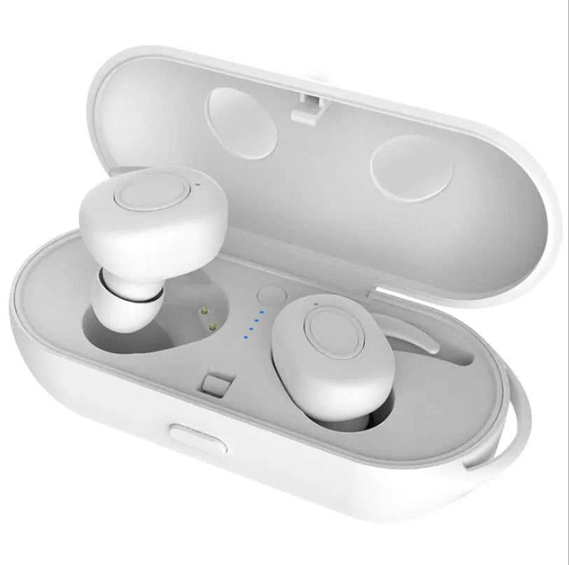 CSR Air-TWS Bluetooth wireless earphones in black, green, red, and white colours with in-ear sports design