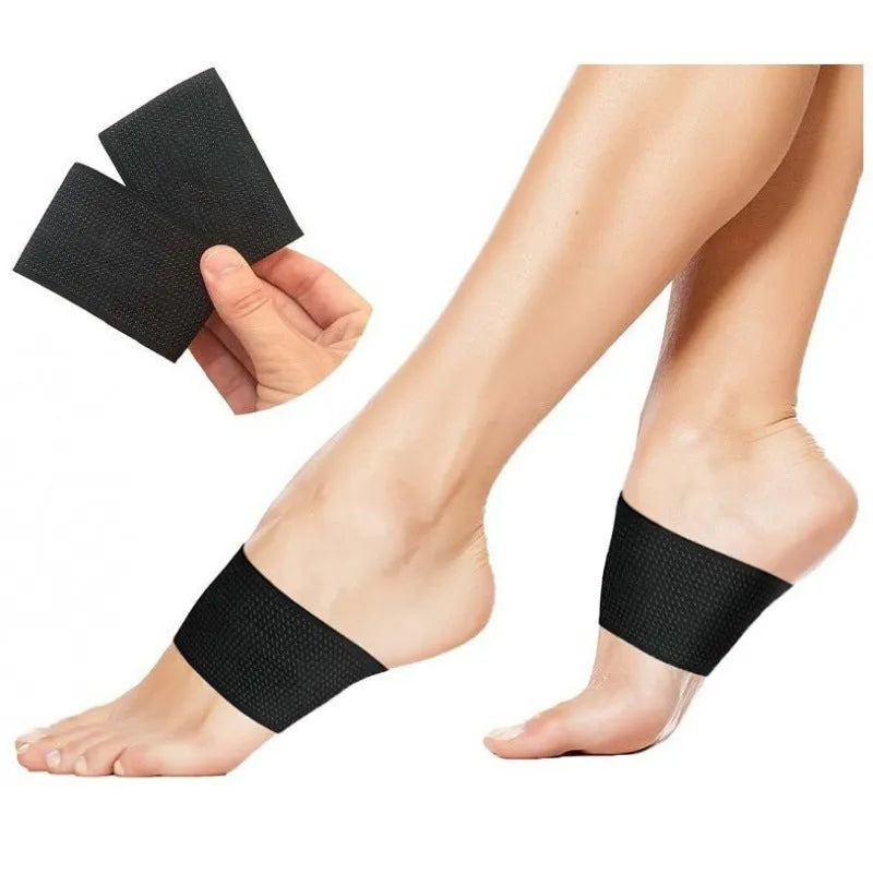 Elastic arch support foot bandage for flat feet in heart style and ordinary style options