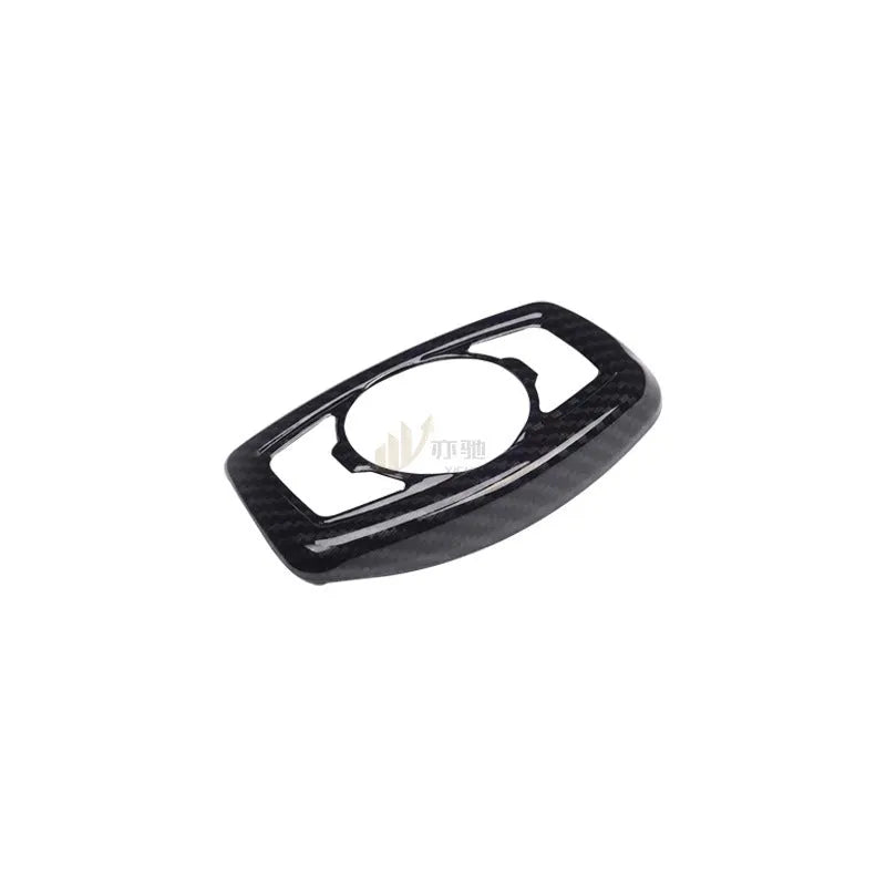 Carbon fibre patterned decorative paster for Ford F150 Raptor headlight control panel