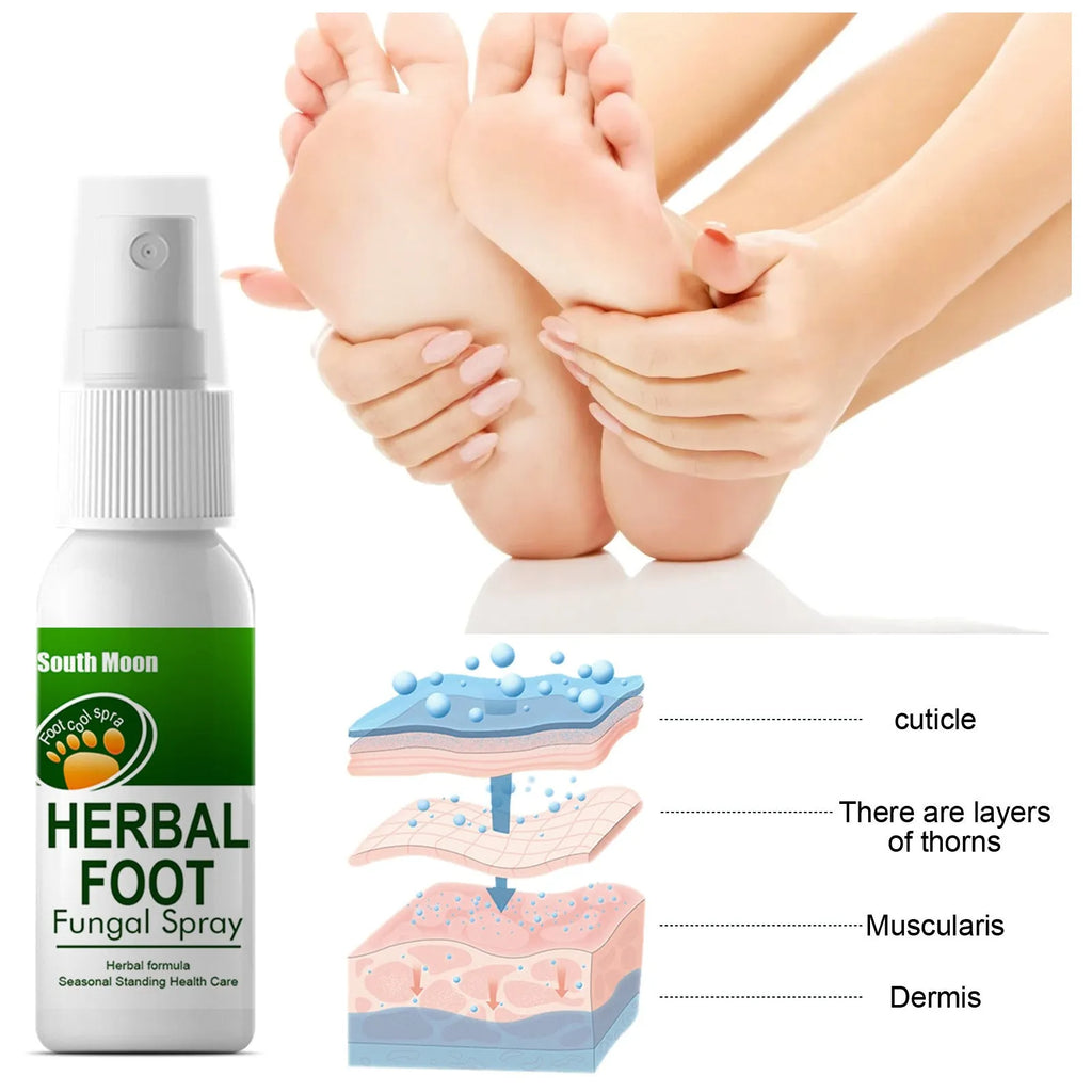 30ml foot nourishing hydrating care spray bottle for foot treatment