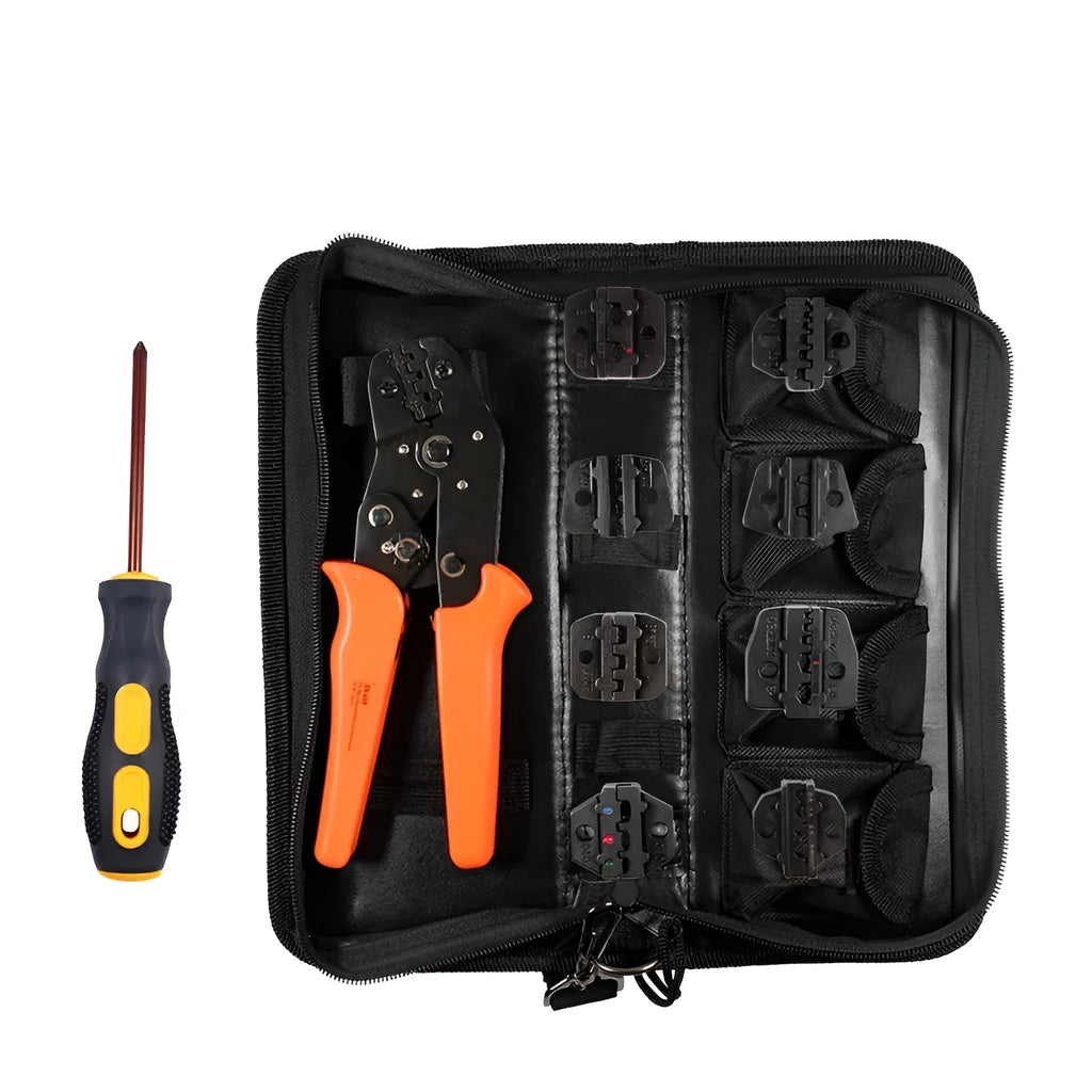 SN-48B portable multi-wrench jaw terminal crimping pliers combination suit with high carbon steel construction