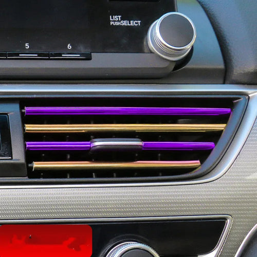 Bright bar retro reflective trim strip sticker in multiple colours for car exterior decoration