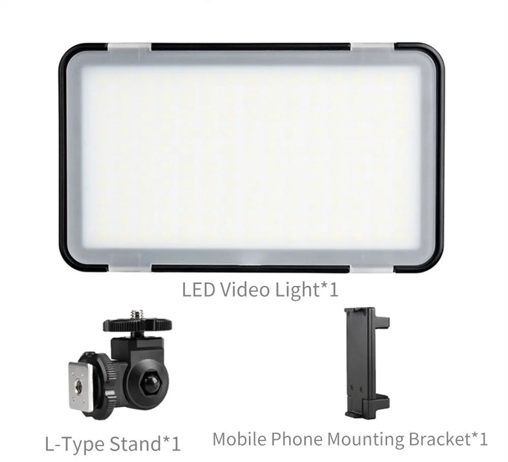 Shenniu M150 ultra-thin LED video light for mobile phones and cameras