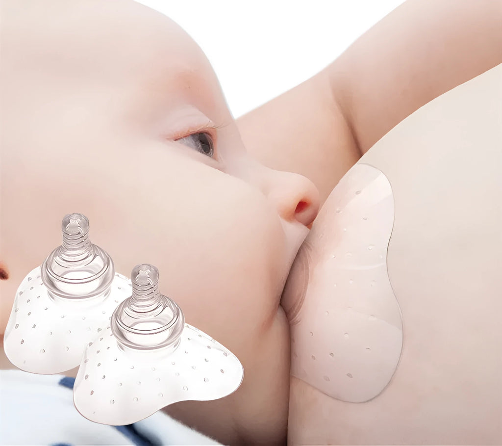 Nursing nipple protector transparent colour for flat nipples breastfeeding aid