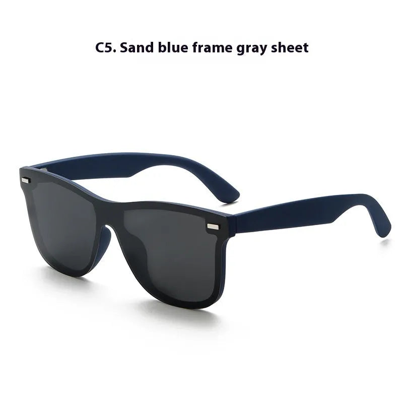 Polarised sunglasses for driving and outdoor sports in Sand Black frame colour.