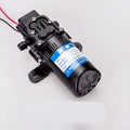 12V DC electric water pump motor with engineering plastic housing and pure copper motor, backflow colour option, 12.5 cm size