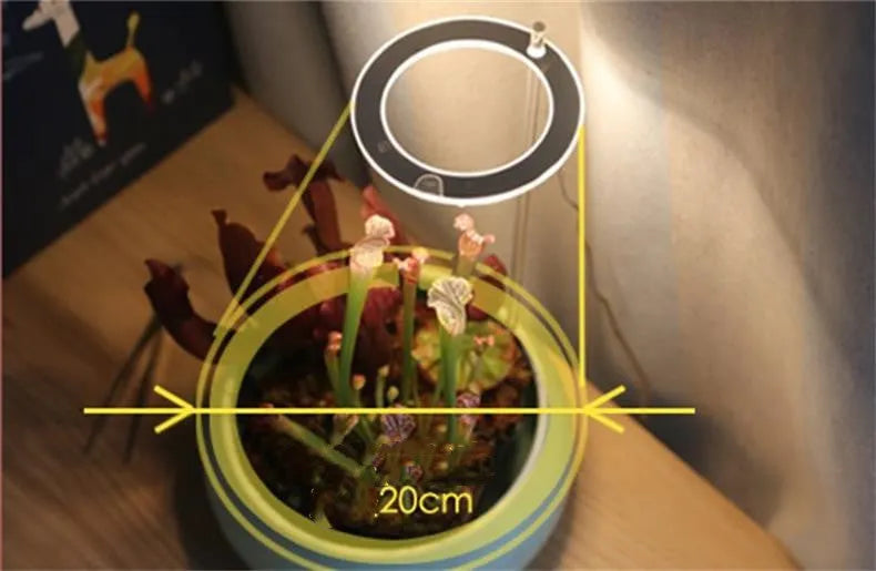 USB LED grow light with acrylic stick for indoor plant growth lighting