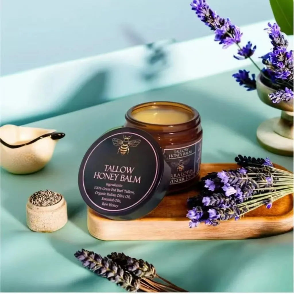 Honey Butter Moisturising Facial Cream in a 57g jar, suitable for all skin types.