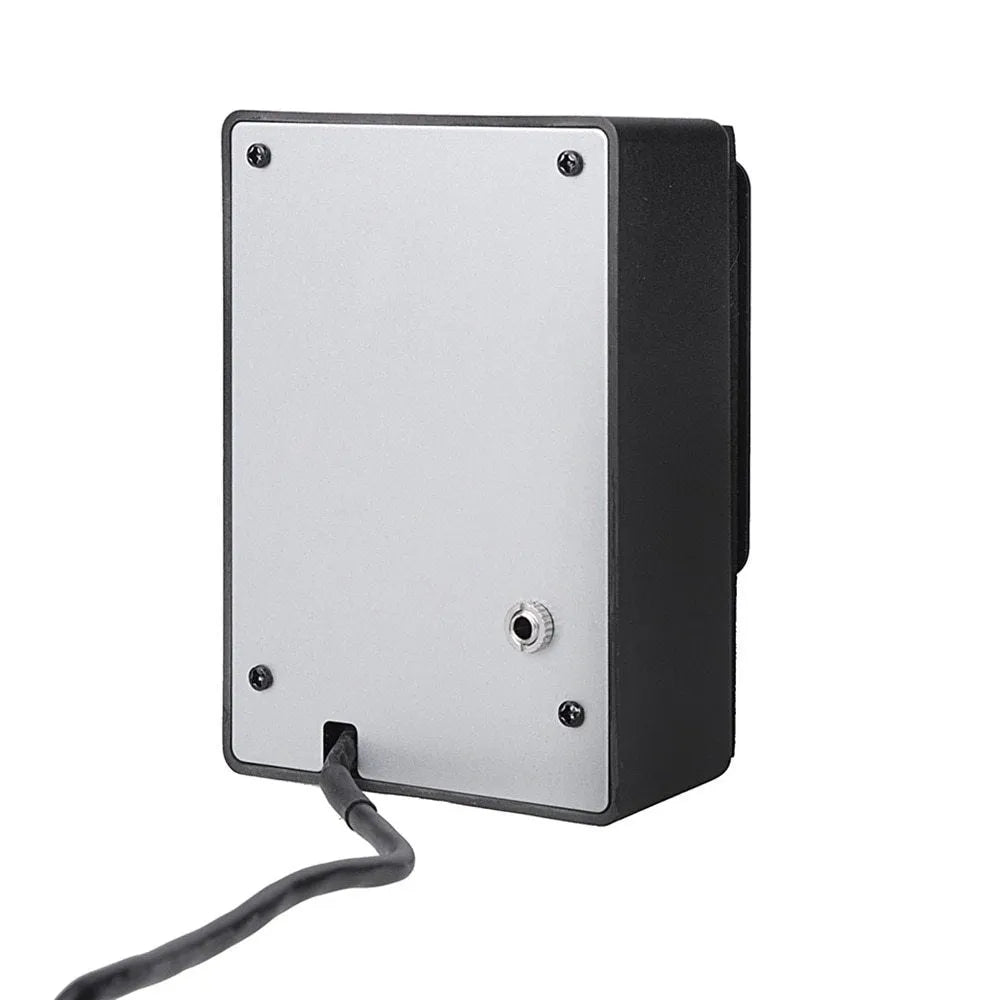 Cherub GT-6 black acoustic guitar pickup and preamp unit with EQ knobs and effects controls