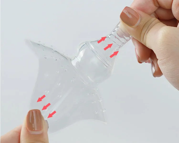 Nursing nipple protector transparent colour for flat nipples breastfeeding aid