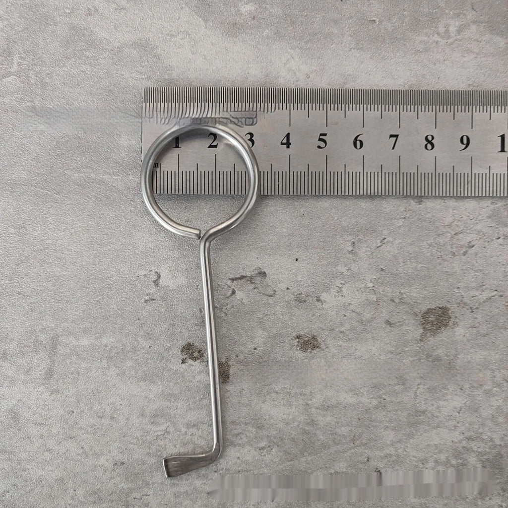 Two alloy wrench tools from portable household repair set