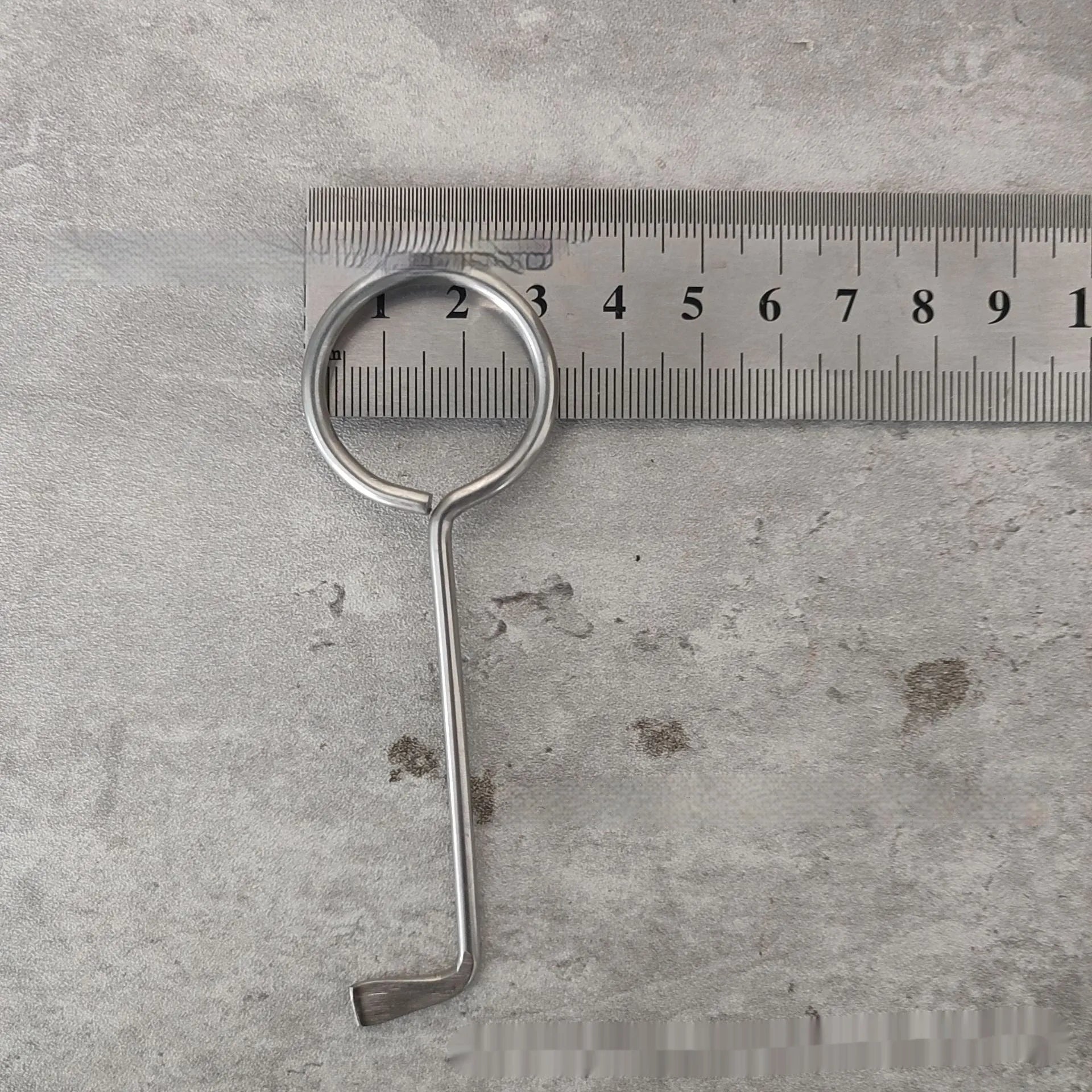 Two alloy wrench tools from portable household repair set