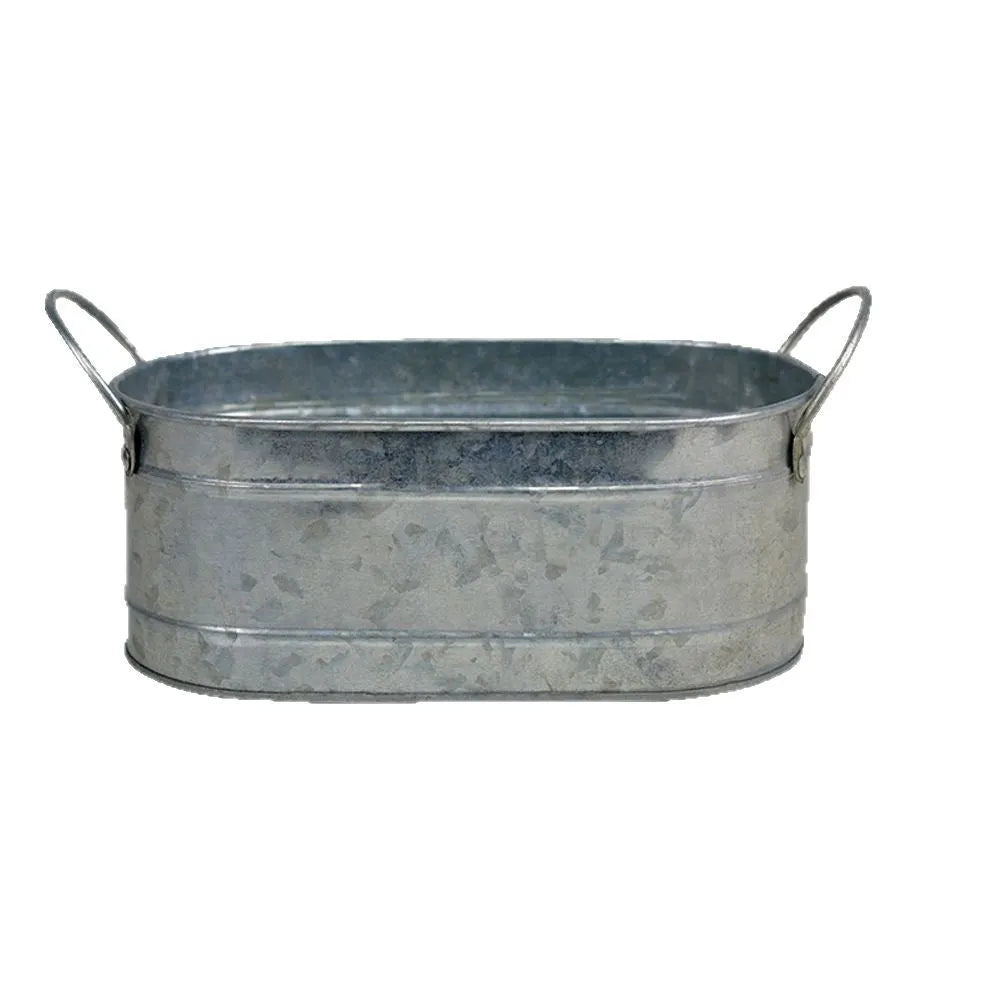 Iron metal succulent flowerpot desktop style plant container for cactus and drought-resistant plants