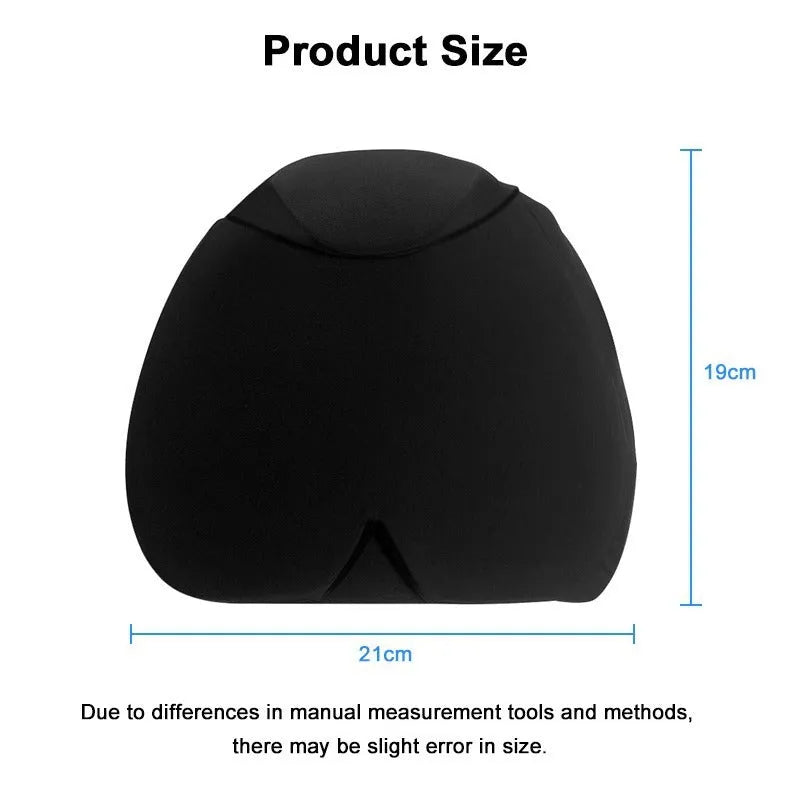 Solid colour cold compress cap in black, pink or dark blue with fully enclosed polyester design