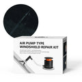 Car windshield repair kit with plastic crack and point repair tools for automotive glass damage