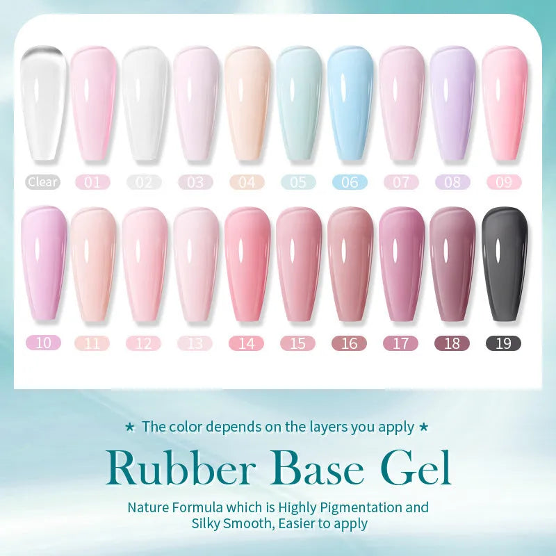 Nail colour powder transparent phototherapy plastic gel in 15g pot with nude and cold colour options for shaping and reinforcement