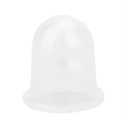 Transparent silicone cupping cup 55mm for vacuum suction meridian therapy