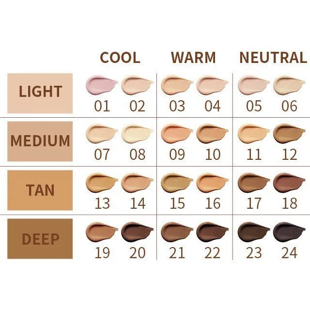 24-colour waterproof concealer contour stick pen for nose and side shadow application.