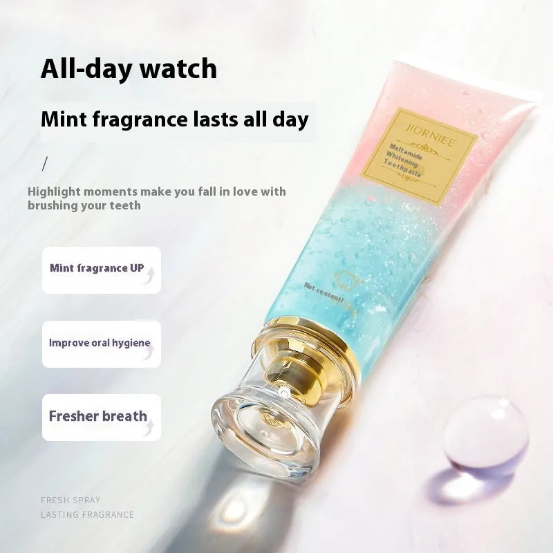 Nicotinamide dazzling white toothpaste 100g tube for adult oral care and teeth whitening