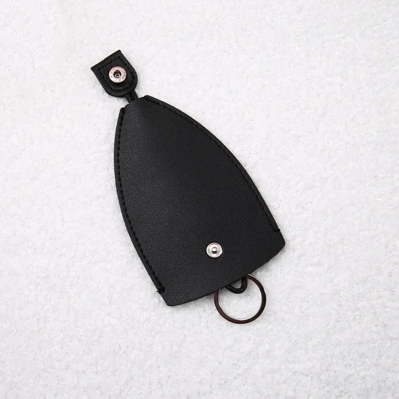 Colourful cartoon pull-out key case in PU leather for car key protection